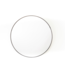 Spiegel - Rond - Metaal - Zwart - 80x3x80cm