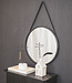 Spiegel - Rond - Metaal - Zwart - 50x2,5x50cm
