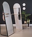 Mirror – Full-Length with Clothes Rack – Black Metal – 45x43x150 cm