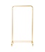 Kledingrek - Metaal - Goud - 80x40x150cm
