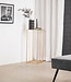 Pillar - Metal/Glass - Gold - 30x30x80cm