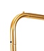 Kledingrek - Metaal - Goud - 80x40x150cm