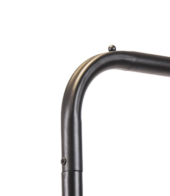 Clothes rack - Metal - Black - 80x40x150cm