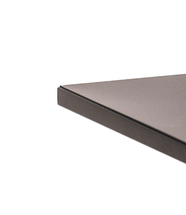 Side table - Metal - Black - 45x30x60cm