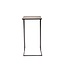Side table - Metal - Black - 45x30x60cm