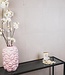 Vase - Kisses - Ceramic - Light Pink - 17x17x27cm