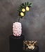 Vase - Kisses - Ceramic - Light Pink - 17x17x27cm