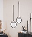 Spiegel - Ronde Wandspiegels - Metaal - Zwart-S2- 25x90&30x100