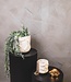 Pot - 'FUCK' - Ceramic - Beige - 17.5x17.5x17.5cm