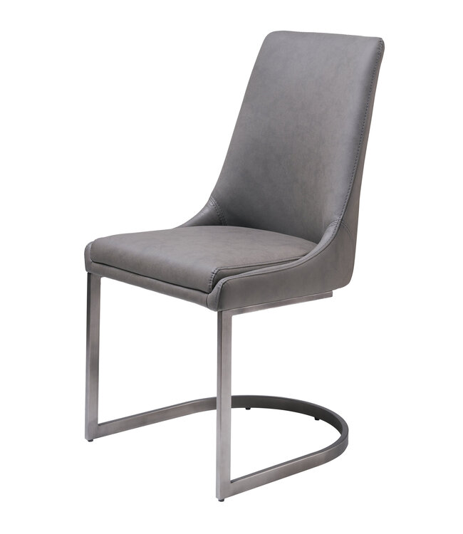 Oxford Dining Chair – Basalt Grey, Set of 2