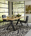 Set van 2 Moderne Eetkamerstoelen – Kobalt – Hairpin Poot