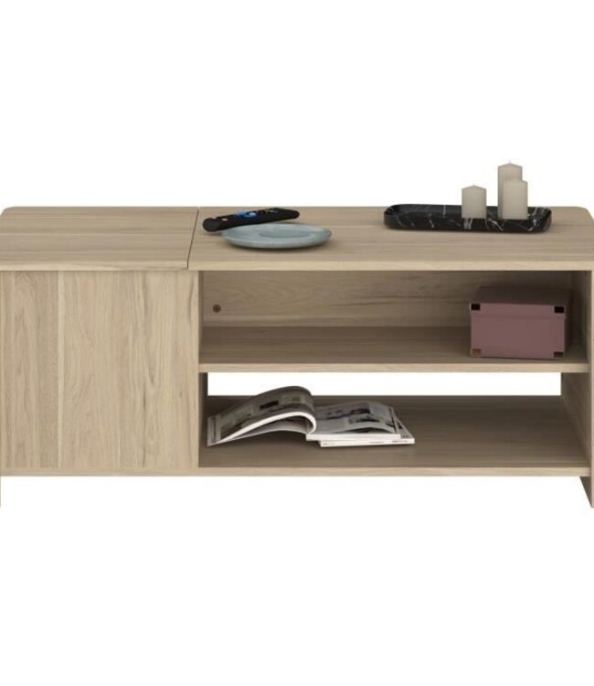 Rechthoekige BETTY Salontafel – Eiken Decor – L110 x H42 x D60 cm