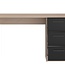 Parisot Recht Bureau met 3 Laden – Brooklyn Oak Decor