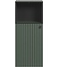 Badkameropbergkast PURE BLISS – Saliegroen/Zwart – L40 x H95 x D31 cm
