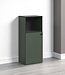 Badkameropbergkast PURE BLISS – Saliegroen/Zwart – L40 x H95 x D31 cm