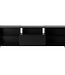 Lowboard TV/Hifi meubel - Zwart decor - L153,5 x H52 x D31,5 cm - Gemaakt in Duitsland
