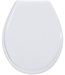 Toiletbril Polypropyleen – Wit – Eenvoudig
