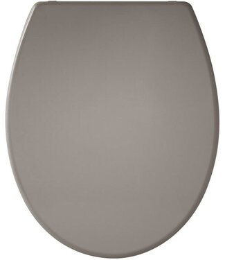GELCO Toiletbril Presto – Thermodur Taupe – Soft-Close & Quick Release