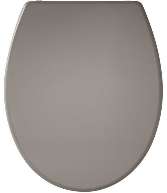 Toiletbril Presto – Thermodur Taupe – Soft-Close & Quick Release