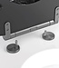 Toiletbril Flap – Zwart Marmer & MDF – Soft Close