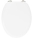 Bamboo Toilet Seat – Durable & Stylish – White