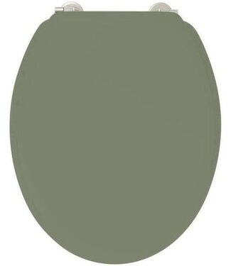 GELCO GELCO Toiletbril – Oliegroen – Universeel – MDF