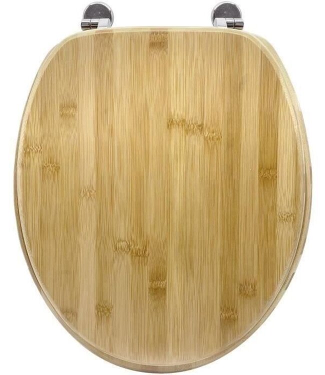 Toiletbril Bamboe – Natuurlijke Look – Universeel