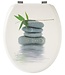 Toiletbril – Pebbles Grijs – MDF – Universeel