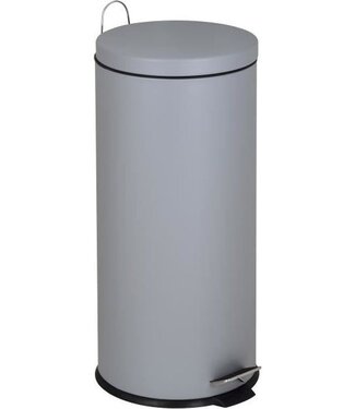 Pedaalemmer 30L – Stijlvol - Staalgrijs