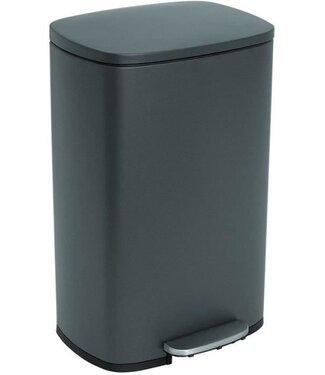KITCHEN MOVE Rechthoekige pedaalemmer 50L – Modern, Hygiënisch & Geluidsarm