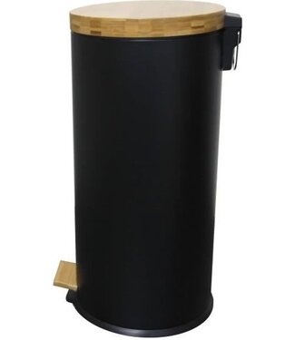 Step Trash Bin 30 L – Matte Black