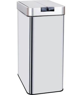 Automatische prullenbak 60 L – Roestvrij staal