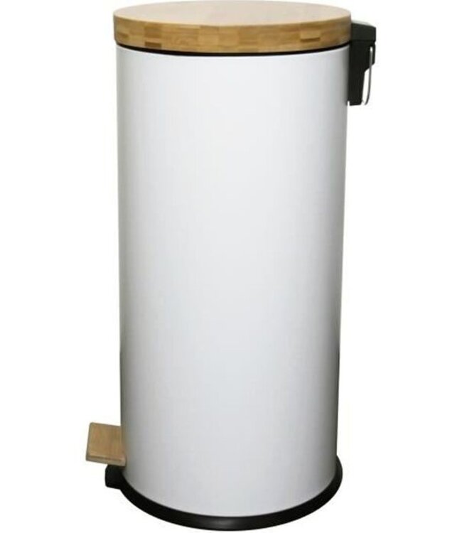 Pedaalemmer 30 L – Mat Wit