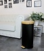 Step Trash Bin 30 L – Matte Black