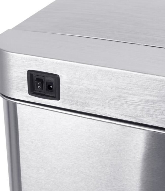Automatic Trash Bin 50 L – Stainless Steel