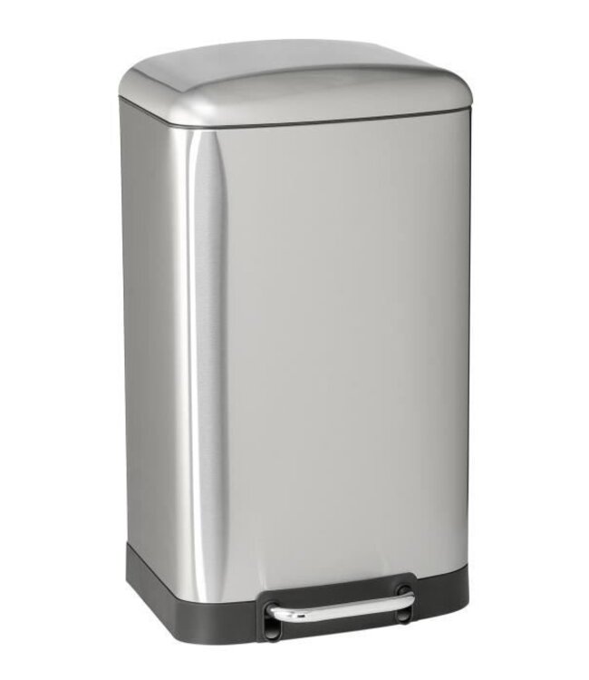Step Trash Bin 40 L – Stainless Steel
