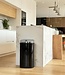 Automatische keukenafvalbak met omsnoeringsband - 42 L - 32x25x64 cm - Zwart