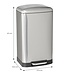 Pedaalemmer 40 L – RVS