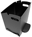 Keukenprullenbak 70 liter met dubbel compartiment – Grijs