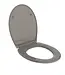 Toiletbril Presto – Thermodur Taupe – Soft-Close & Quick Release
