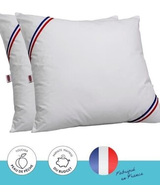 DODO Set of 2 DODO Seduction Cushions 60x60 cm – Whit