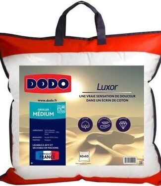 DODO Kussen 60x60 cm – 100% Katoen – Donseffect