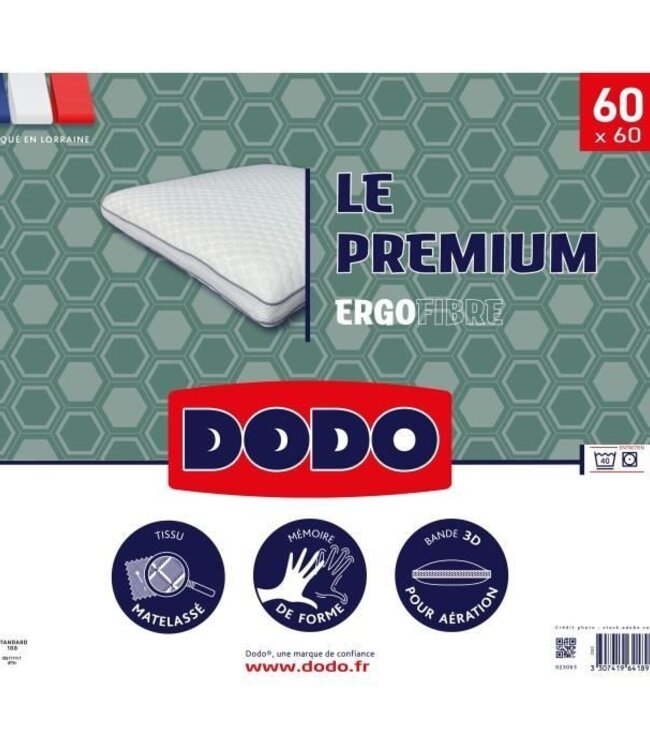 The Inaugural Pillow – Ergonomic 60x60 cm