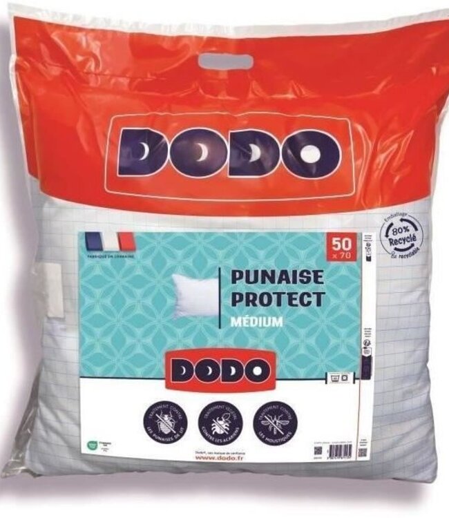 DODO Medium Pillow 50x70 cm – Anti-Insect & Anti-Mite – White