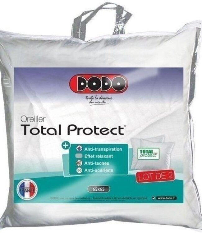 Total Protect Pillows 65x65 cm – White
