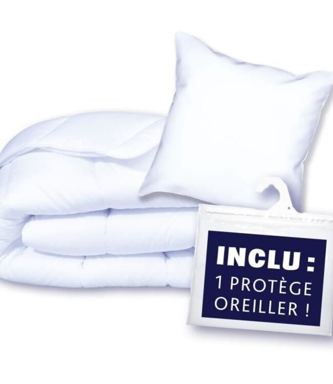 Bedding Protection Set: Duvet 140x200 cm + Pillowcase + 1 Pillow Protector