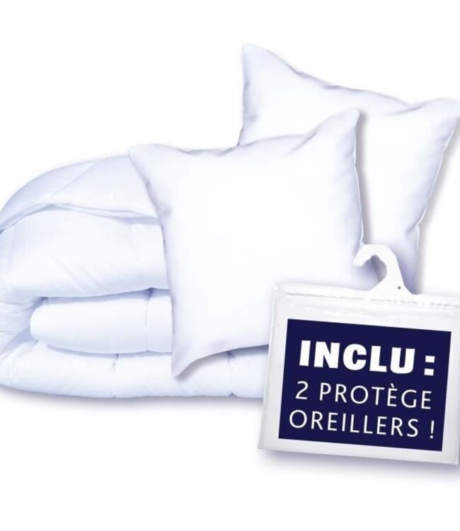 Bedding Protection Set: Duvet 220x240 cm + Pillowcase + 1 Pillow Protector