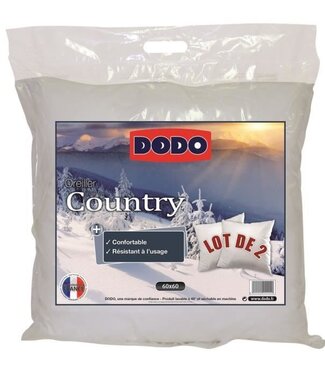 DODO Set van 2 kussens LAND 60x60cm