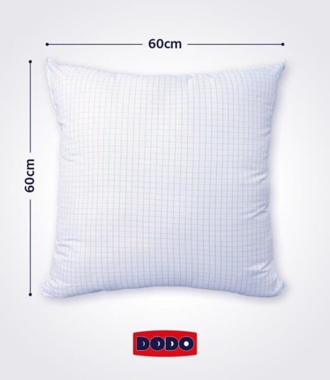 DODO Medium Pillow 60x60 cm – Anti-Insect & Anti-Mite – White