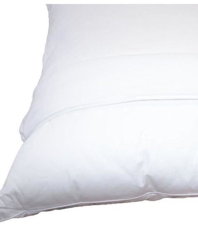 DODO Pack 2 Pillows 60x60 cm + 2 Waterproof Pillow Protectors – 100% Polyester